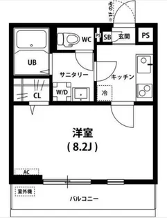 リブリ・GALAXY WOLF【3階】の間取り