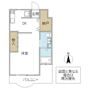 ブライトテラス【3階】の間取り