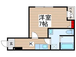 あさひSecond Stage【3階】の間取り