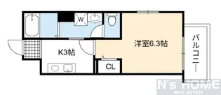 フェニックスキャッスル.【2階】の間取り