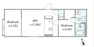 trias341【4階】の間取り