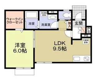 ルーチェ【1階】の間取り