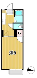 ポートピアI【2階】の間取り