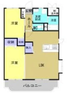 アプランドル VII【3階】の間取り