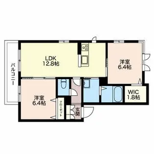 Bonne chance【3階】の間取り