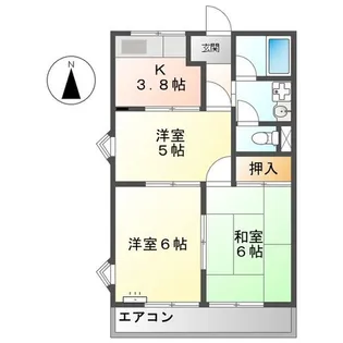 ファーブルランド21【1階】の間取り