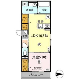 ラルゴ スターダスト【3階】の間取り