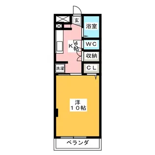 ラマージュ【3階】の間取り
