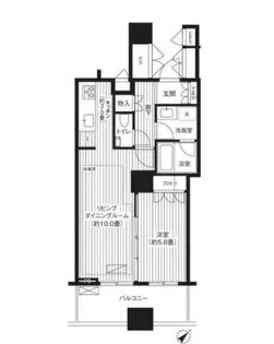エアライズタワー【7階】の間取り