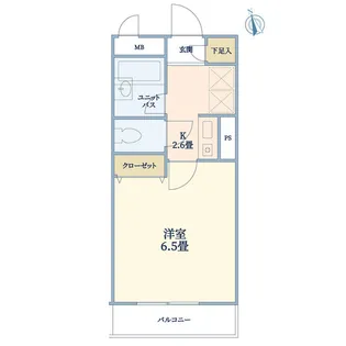メゾンT・K【2階】の間取り
