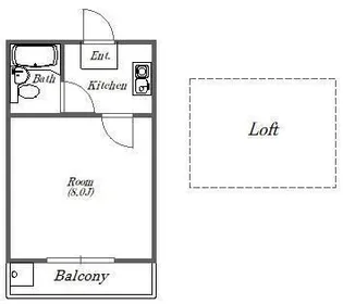 ヤングハウス I【1階】の間取り