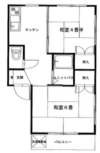 かつら苑【1階】の間取り