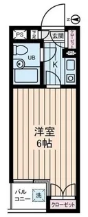 目黒不動前レジデンス【3階】の間取り