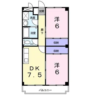 プラドール92【3階】の間取り