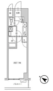 TLRレジデンス町田【10階】の間取り