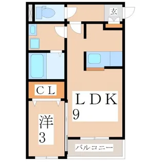 ACCORDERII【2階】の間取り