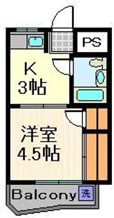 第5タカサハイム【3階】の間取り