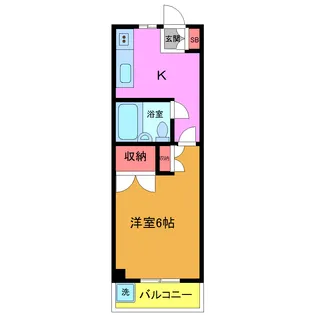 AMENITY24【3階】の間取り