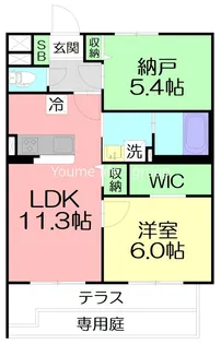 リベルタ【2階】の間取り