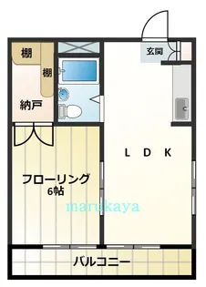 サンライズマンション【1階】の間取り