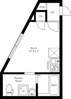 Ludens AYASE E-st【1階】の間取り
