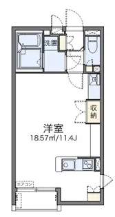 レオネクストエスペランサ【2階】の間取り