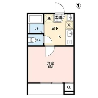 BlueTerrace松戸【2階】の間取り