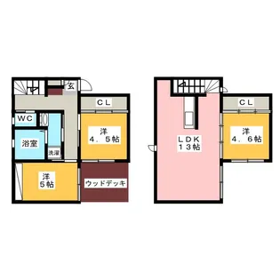 仮)大塚2丁目ユニキューブD棟【2階】の間取り