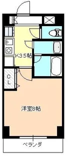 アビターレ狭山【2階】の間取り