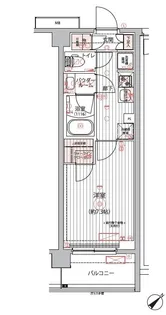 ARCOBALENO TOGOSHIGINZA【5階】の間取り