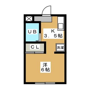 シャトル塚【3階】の間取り