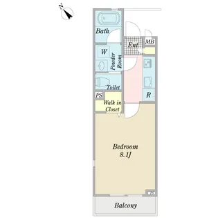 LUMIUS【2階】の間取り