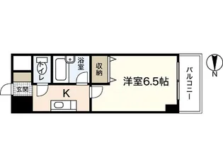 エイトプラザ横川【5階】の間取り