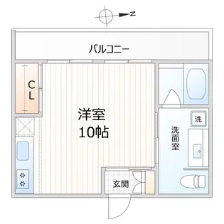 グレイスハイム【1階】の間取り