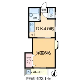 パステロードIII番館【2階】の間取り
