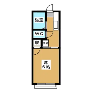 メゾンゴールド村上【2階】の間取り