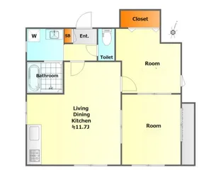 アーバンコート初台II【3階】の間取り