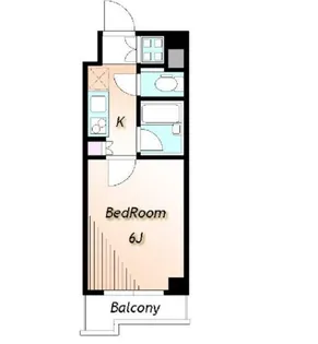 ルーブル南池袋【4階】の間取り