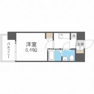 アドバンス大阪イースト【10階】の間取り