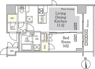 テラス御徒町【3階】の間取り