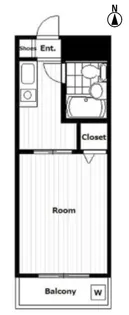 ハイタウン駒沢公園【4階】の間取り