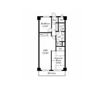 ウエルストンハイツ【2階】の間取り