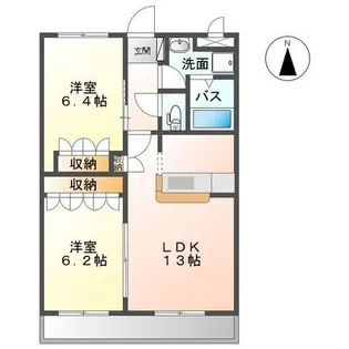 モデルナ江木(高崎市江木町)【3階】の間取り