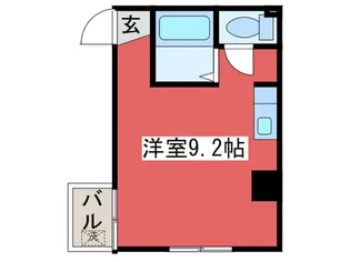 TS-3【4階】の間取り