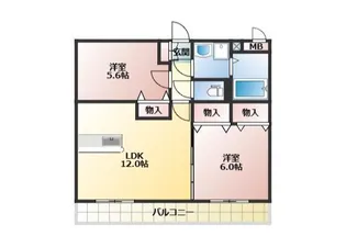 グランコート中郷II【3階】の間取り