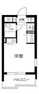 日神パレス平和島【5階】の間取り