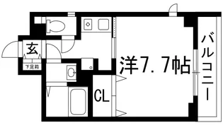 マイステージ逆瀬川【3階】の間取り