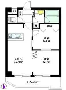 ハイホーム本陣【7階】の間取り