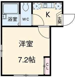 アークみらい横浜【1階】の間取り
