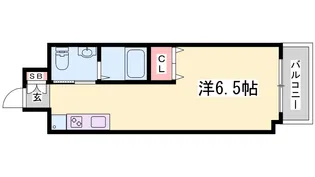 ライフデザイン三宮東【4階】の間取り